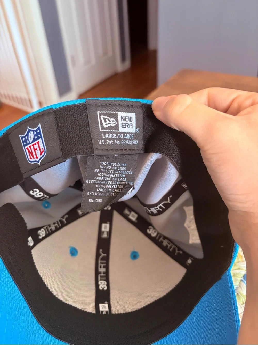 NFL New Era Carolina Panthers hat